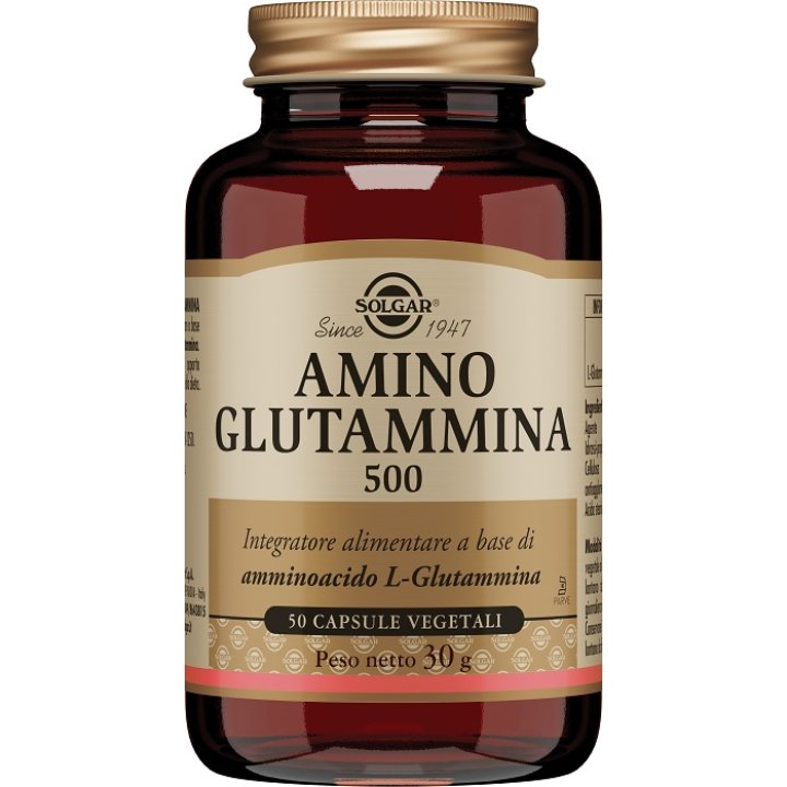 AMINO GLUTAMMINA 500 50 CAPSULE VEGETALI