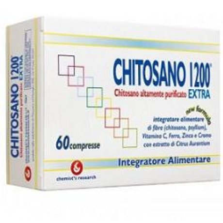 CHITOSANO 1200 EXTRA 60 COMPRESSE CHITOSANO 1200 EXTRA 60 COMPRESSE