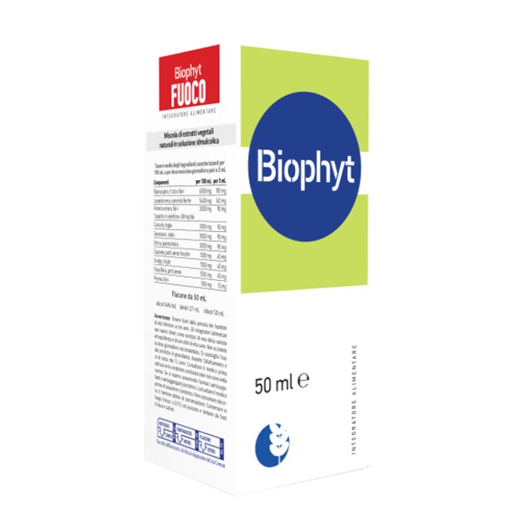 BIOPHYT FUOCO 50 ML SOLUZIONE IDROALCOLICA