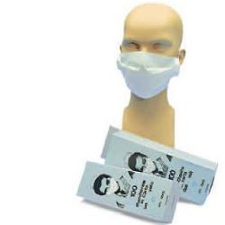 MASCHERA CARTA 2 VELI MONOUSO 100 PEZZI