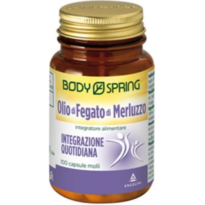 BODY SPRING OLIO MERLUZZO 100 CAPSULE