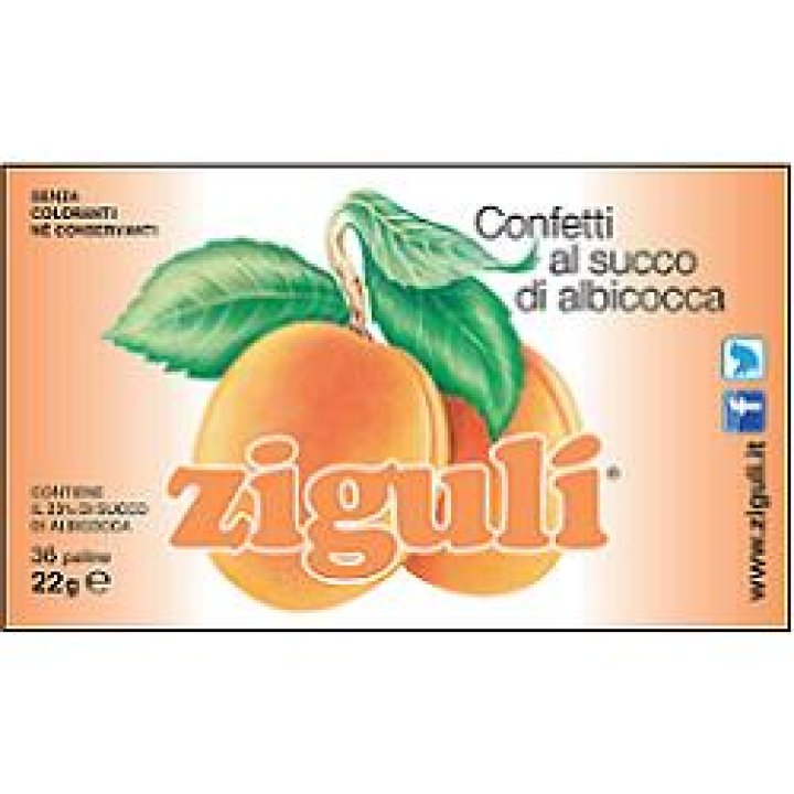 ZIGULI ALBICOCCA 36 PALLINE 22 G