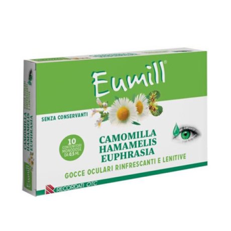 EUMILL CCE OCULARI 10 FLACONCINI MONODOSE 0,5 ML