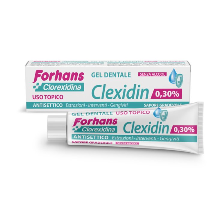 FORHANS CLEXIDIN COLLUTORIO IN GEL ALLA CLOREXIDINA 0,30% 30