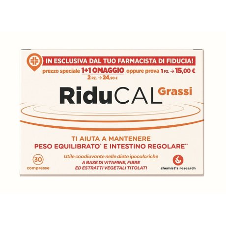 RIDUCAL GRASSI 30 COMPRESSE