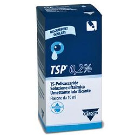 SOLUZIONE OFTALMICA TSP 0,2% TS POLISACCARIDE FLACONE 10 ML