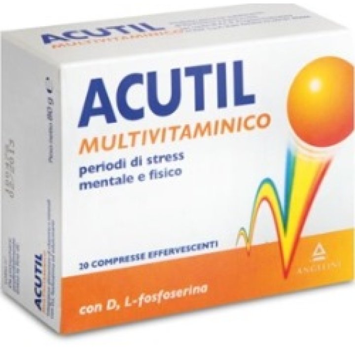 ACUTIL MULTIVITAMINICO 20 COMPRESSE EFFERVESCENTE