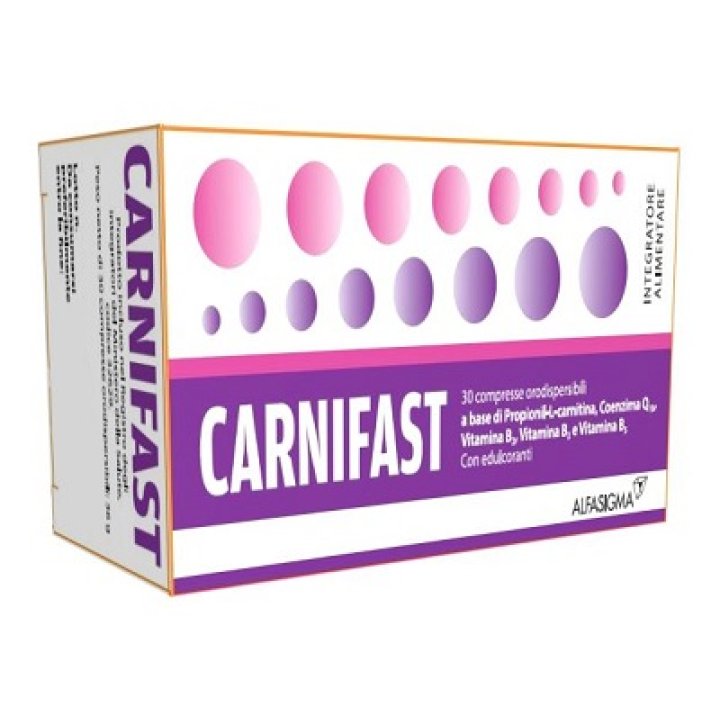 CARNIFAST 30 COMPRESSE ORODISPERSIBILI