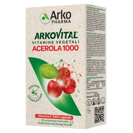 ARKOVITAL ACEROLA 30CPR MASTICABILI