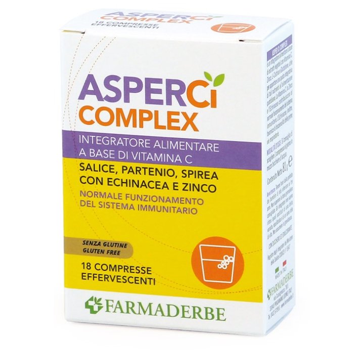 ASPER CI COMPLEX 18 COMPRESSE