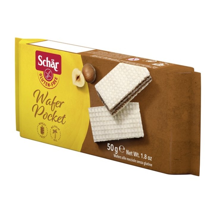 SCHAR WAFER POCKET NOCCIOLA 50 G