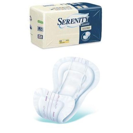 PANNOLONE PER INCONTINENZA SERENITY CLASSIC SAMATO PLUS TESSUTO NON TESSUTO 30 PEZZI