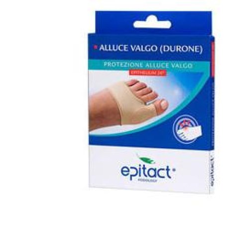 PROTEZIONE PER ALLUCE VAL EPITACT IN GEL DI SILICONE EPITHELIUM 26 MISURA SMALL