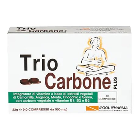 TRIOCARBONE PLUS 40 COMPRESSE