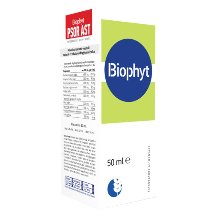 BIOPHYT PSOR AST 50 ML SOLUZIONE IDROALCOLICA