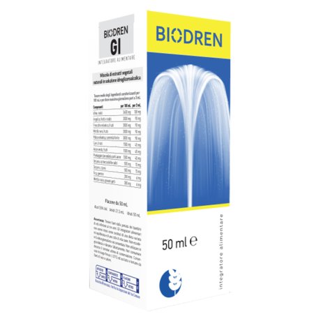 BIODREN GIALLO SOLUZIONE IDROALCOLICA 50 ML FLACONE