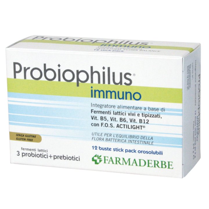 PROBIOPHILUS IMMUNO 12 BUSTINE 24 G