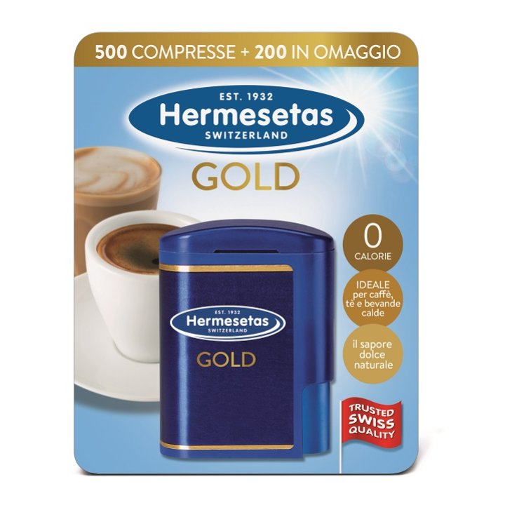 HERMESETAS LD 500+200 COMPRESSE 35 G