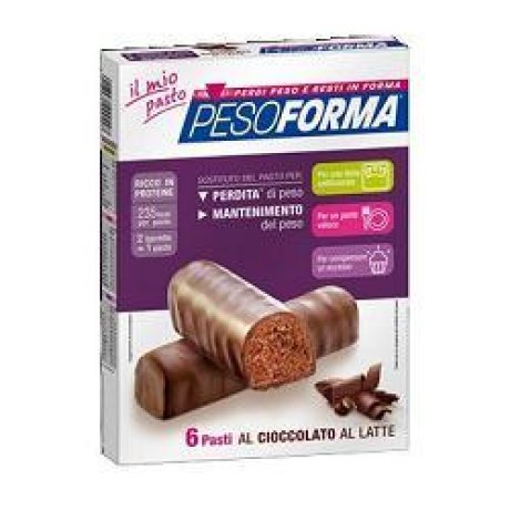 PESOFORMA BARRETTA CIOCCOLATO LATTE 12 X 31 G