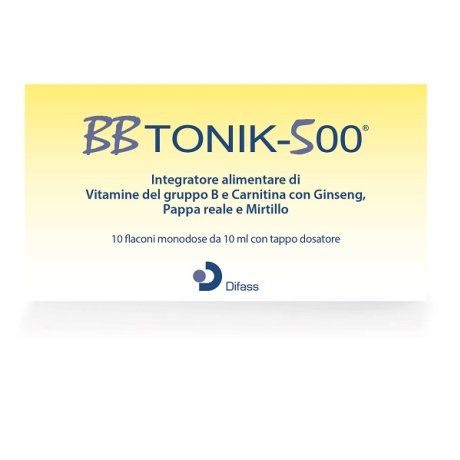 BBTONIK 500 10 FLACONCINI 10 ML