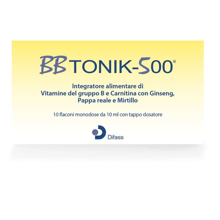 BBTONIK 500 10 FLACONCINI 10 ML