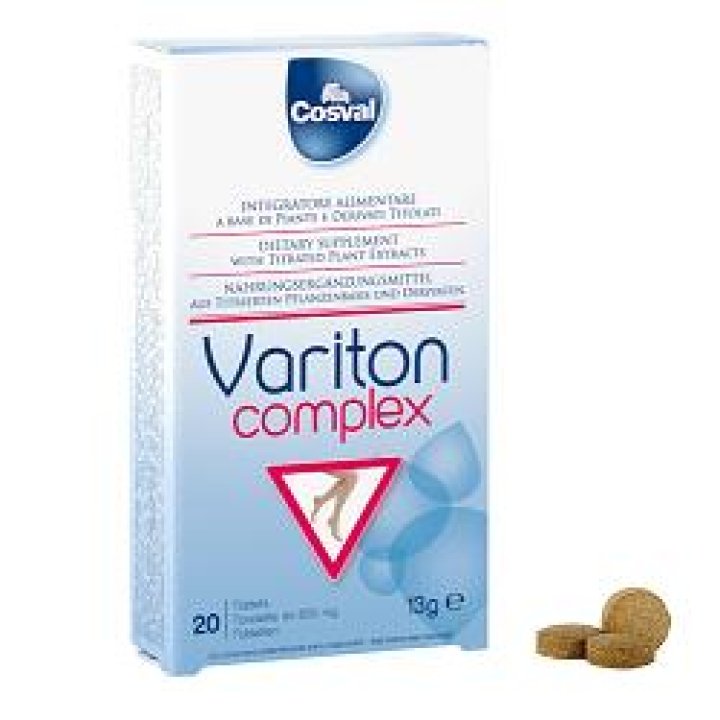 VARITON COMPLEX 20 TAVOLETTE 650 MG