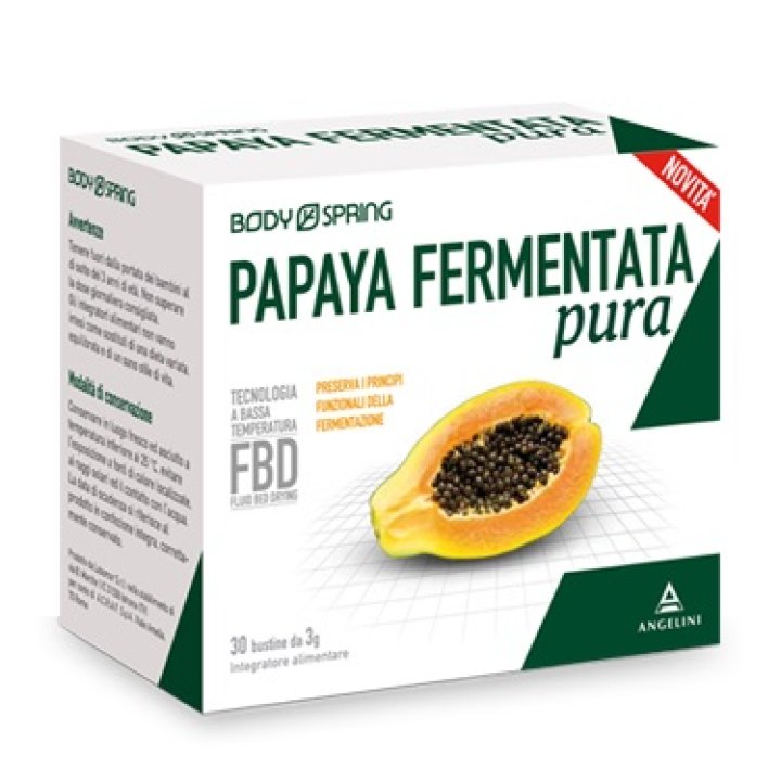 BODY SPRING PAPAYA FERMENTATA PURA 30 BUSTINE