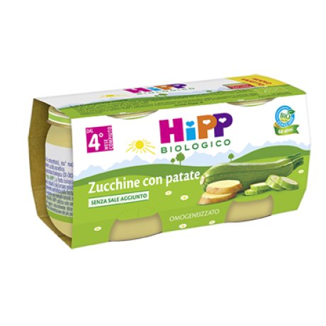 HIPP BIO HIPP BIO OMOGENEIZZATO ZUCCHINE CON PATATE 2X80 G