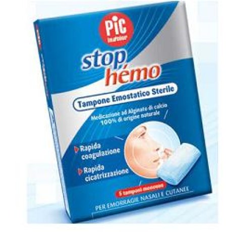 TAMPONE EMOSTATICO STERILE STOP HEMO 5BUSTE