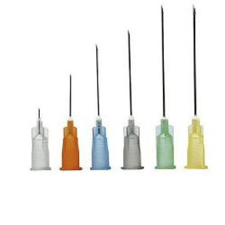 A STERILE PIC IN BLISTER SINLO CONO LUER LOCK GAUGE 25 0,50X16MM CODICE COLORE ARANCIO 100 PEZZI