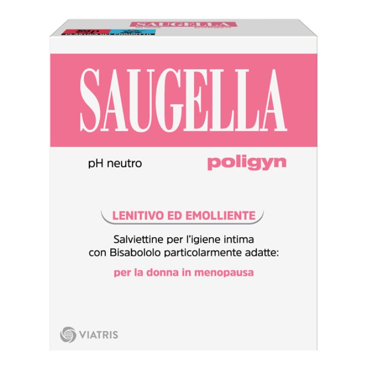 SAUGELLA SALVIETTINE POLIGYN PER 10 BUSTINE