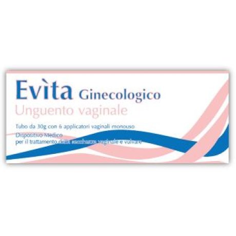 EVITA GINECOLOG UNGUENTO VAGINALE TUBO DA 30 G + 6 APPLICATORI VAGINALI MONOUSO