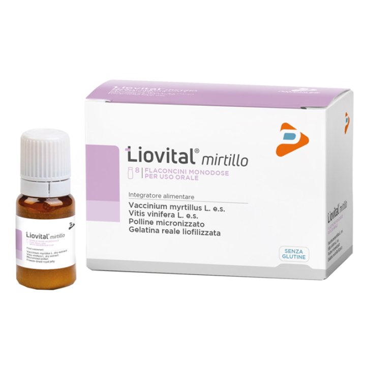 LIOVITAL MIRTILLO 8 FLACONCINI 10 ML