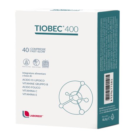 TIOBEC 400 40 COMPRESSE FAST-SLOW