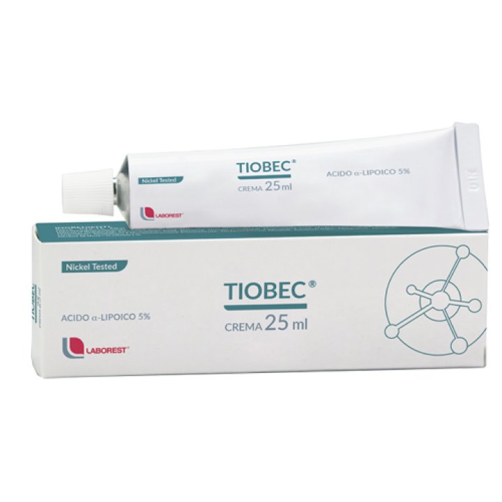 TIOBEC CREMA ACIDO LIPOICO 5% 25 ML