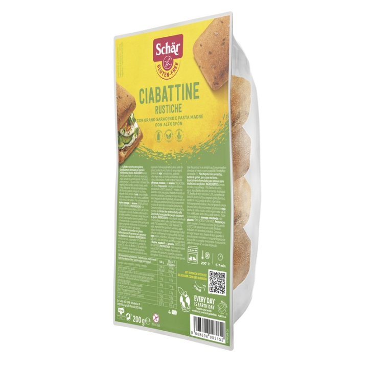 SCHAR CIABATTINE RUSTICHE 200 G