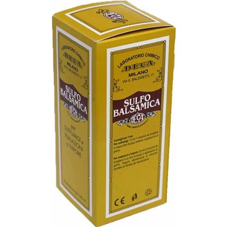 SULFO BALSAMICA SOLUZIONE VIE RESPIRATORIE SUPERIORI 100 ML