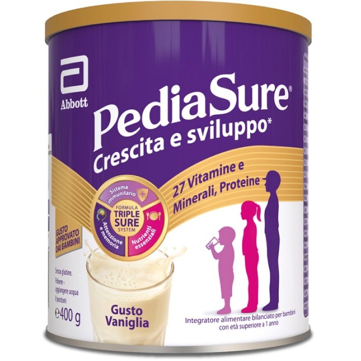 PEDIASURE RINFORZA VANIGLIA 400 G