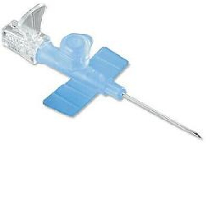 A CANNULA VENOPIC A 2 VIE STERILE MONOUSO IN POLIUTERANO GAUGE 18 LUNGHEZZA 45MM 1 PEZZO