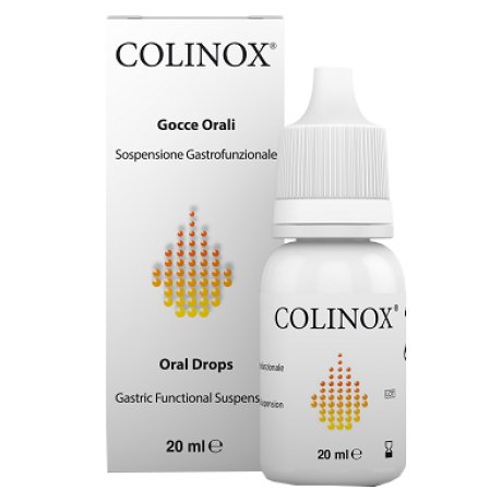 COLINOX SOSPENSIONE GASTROFUNZIONALE CCE OROSOLUBILI TRATTAMENTO METEORISMO AEROFAGIA COLICHE GASSOSE 20 ML