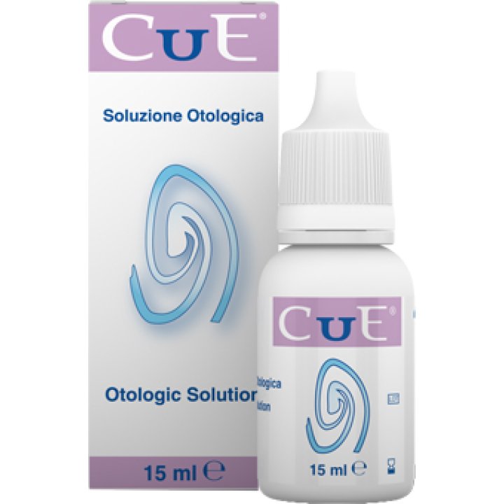 CUE SOLUZIONE OTOLOGICA EMOLLIENTE COAUDIUVANTE IL TRATTAMENTO DELLE FORME IRRITATIVE DEL CONDOTTO UDITIVO ESTERNO 15ML