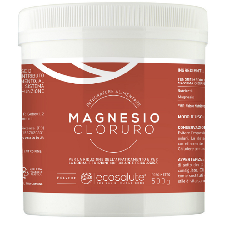 MAGNESIO CLORURO POLVERE 500 G