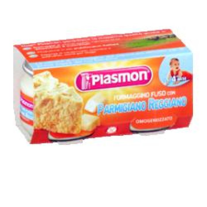 PLASMON OMOGENEIZZATO FORMAGGINO PARMIGIANO 80 G X 2 PEZZI