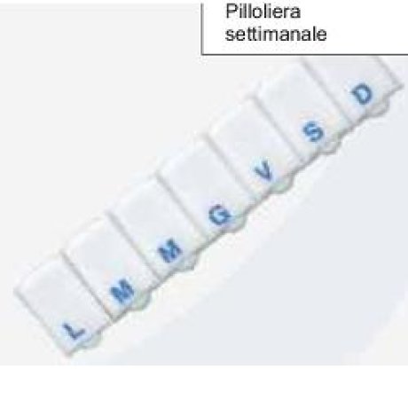 PILLOLIERA SITTIMANALE PLASTICA PILLOLIERA SITTIMANALE PLASTICA