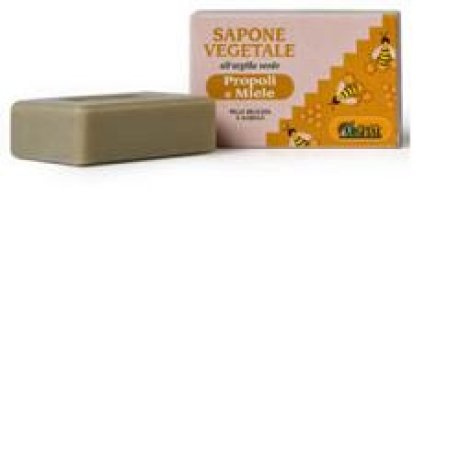 SAPONE VEGETALE ALL'ARGILLA VERDE PROPOLI E MIELE 100 G