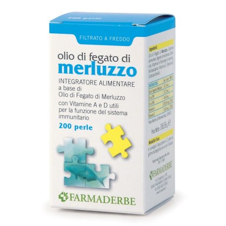 OLIO FEGATO DI MERLUZZO 200 PERLE