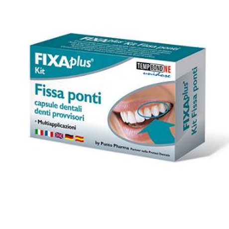 CEMENTO PROVVISORIO PER PONTI FIXAPLUS KIT 1 PEZZO