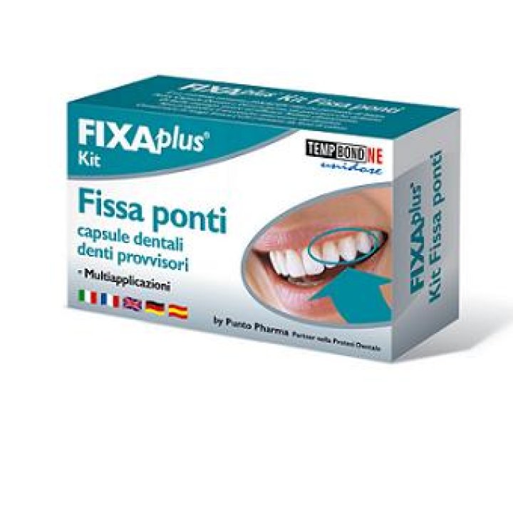 CEMENTO PROVVISORIO PER PONTI FIXAPLUS KIT 1 PEZZO