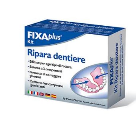 RIPARA DENTIERE KIT FIXAPLUS