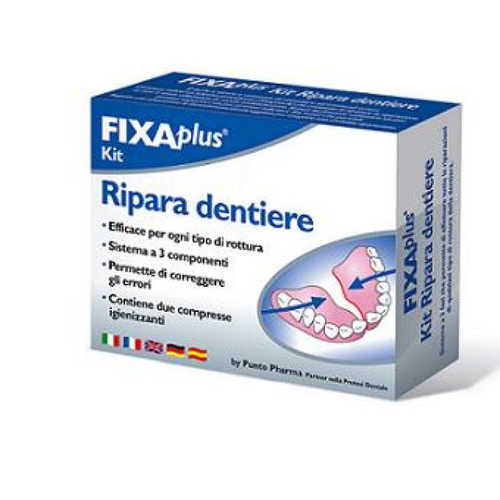 RIPARA DENTIERE KIT FIXAPLUS